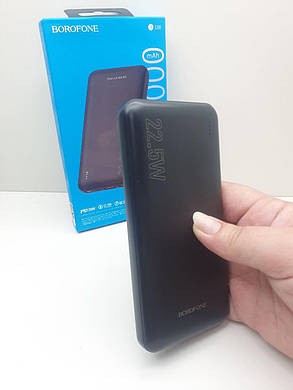 Універсальна Мобільна Батарея Power Bank Borofone BJ38 Power 22.5W+PD20W 10000 mAh (Чорний), фото 3