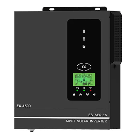Гібридний інвертор ANERN SCI-ES-1500 24V, 1500VA/1500W, ток заряда 80А, MPPT(30-150В), 285x240x91mm, 3.5кг, фото 1
