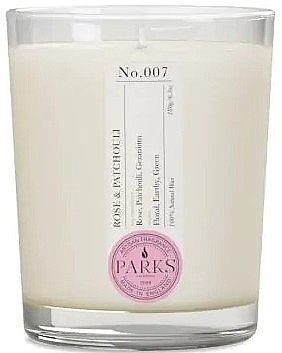BULGARIAN ROSE CANDLE AROMATHERAPY Patchouli Ароматична свічка "Пачули"