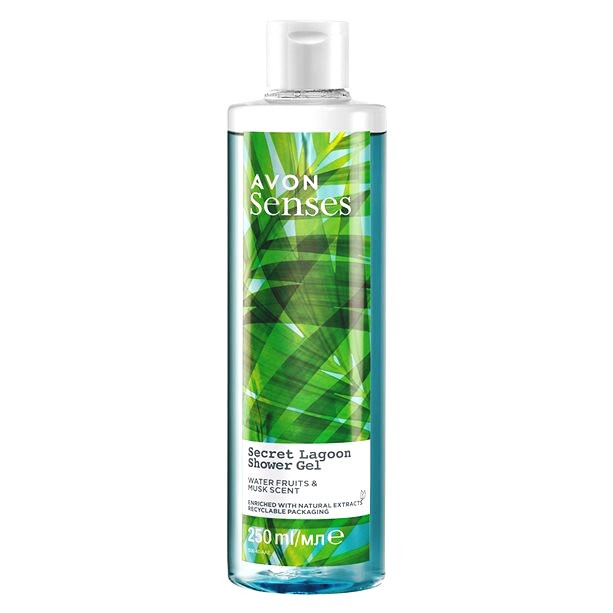 Зволожуючий гель для душу Морська лагуна (250 мл) SENSES SECRET LAGOON SHOWER GEL