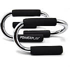 Упори для віджимань PowerPlay 4318 Push-Up Bars Stell металеві (S-подібні), фото 4