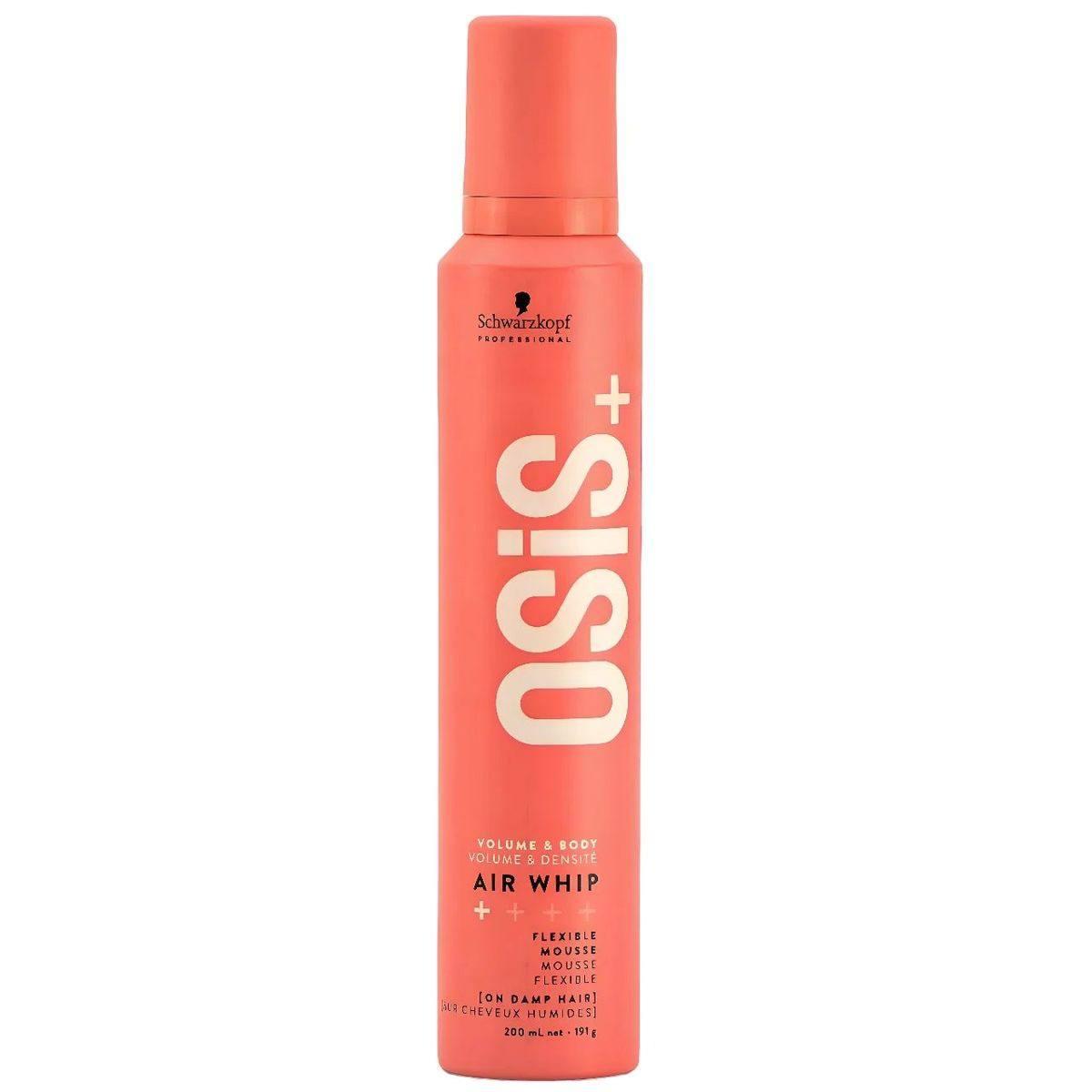 Schwarzkopf OSIS+ Air Whip Мус для волосся еластичної фіксації, 200 мл, фото 1