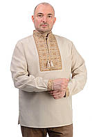 Мужская сорочка вышиванка Family (бежевый)