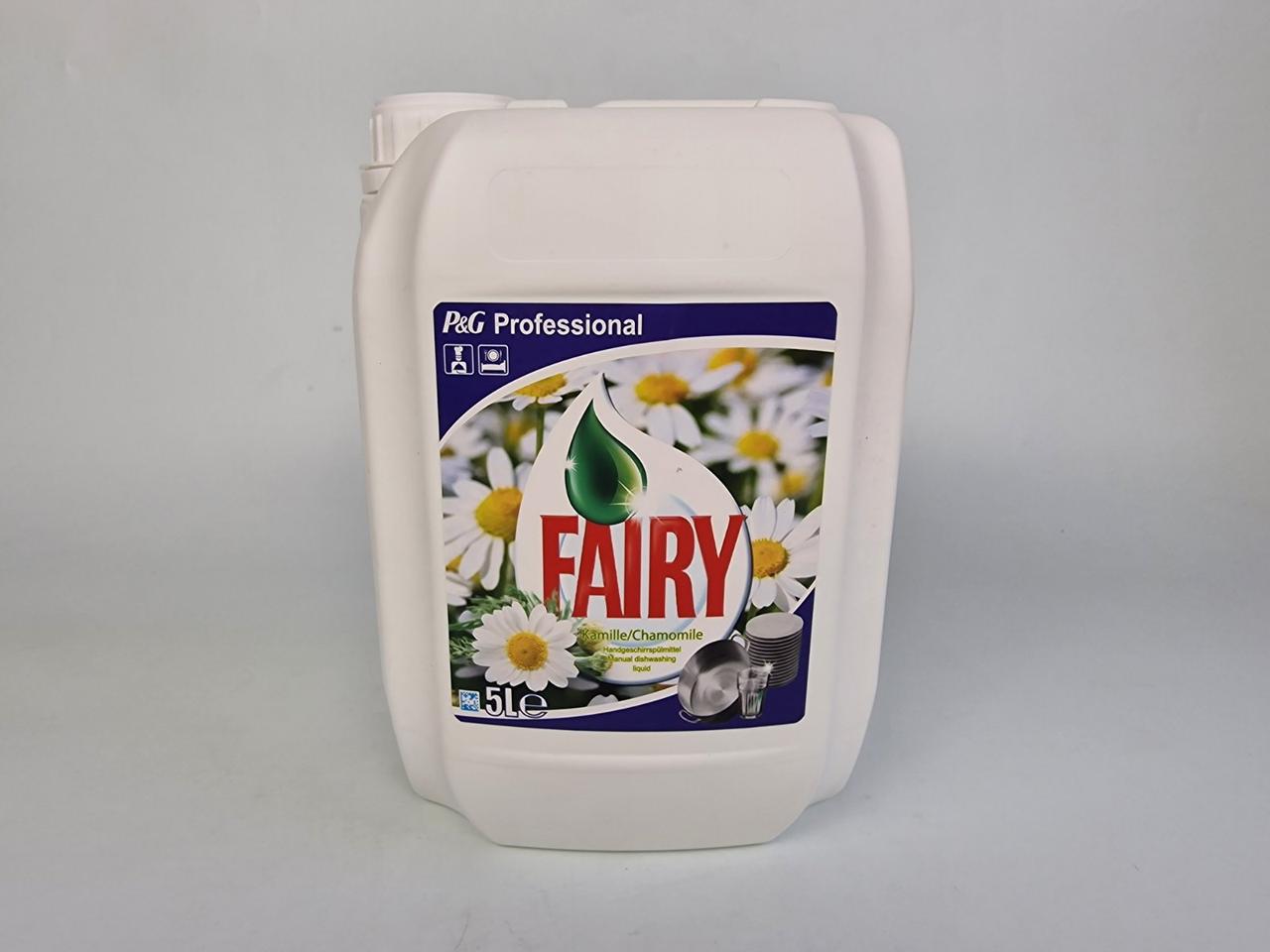 Рідина для миття посуду 5 літрів "Фейрі" Ромашка (1 шт.), фото 1