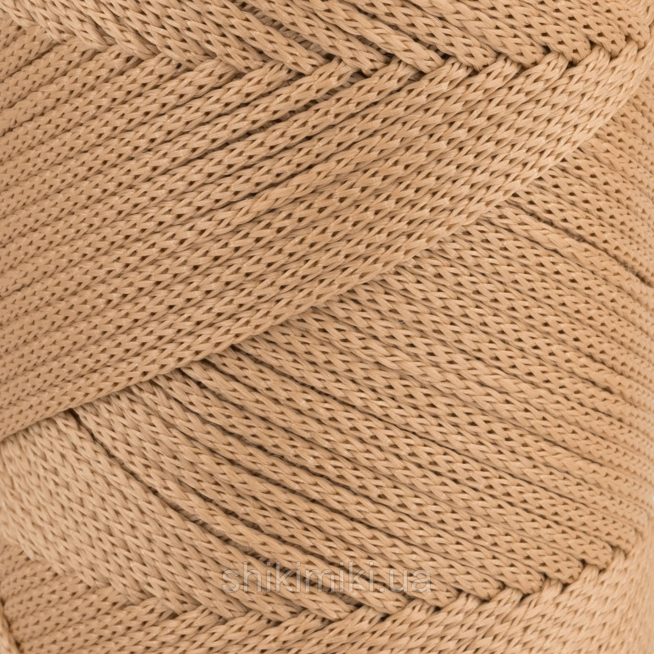 Трикотажний шнур поліпропіленовий PP Macrame Mini, колір Світло-бежевий