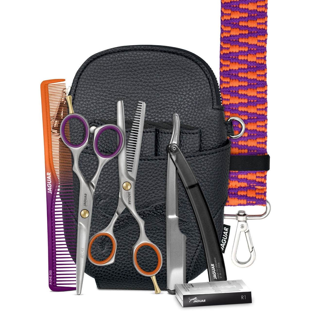 Набір ножиць Jaguar Relax Set J-82355 + J-83955 в редизайні (J-8394)