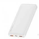 Зовнішній акумулятор Power Bank Baseus Bipow PPDML-L02 - 10000 mAh, QC3.0/PD/SCP, 20W, LED display, White, Box, фото 3