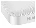 Зовнішній акумулятор Power Bank Baseus Bipow PPDML-L02 - 10000 mAh, QC3.0/PD/SCP, 20W, LED display, White, Box, фото 6