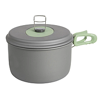 Набір Кемпингового Посуду Bo-Camp Explorer XL 4 Pieces Hard Anodized Grey/Green (2200249) Туристичний Посуд, фото 7