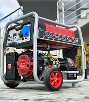 Бензиновий генератор Fisker FSGG7883CE 8.3 кВт силова розетка (електростартер) 25 л, фото 5