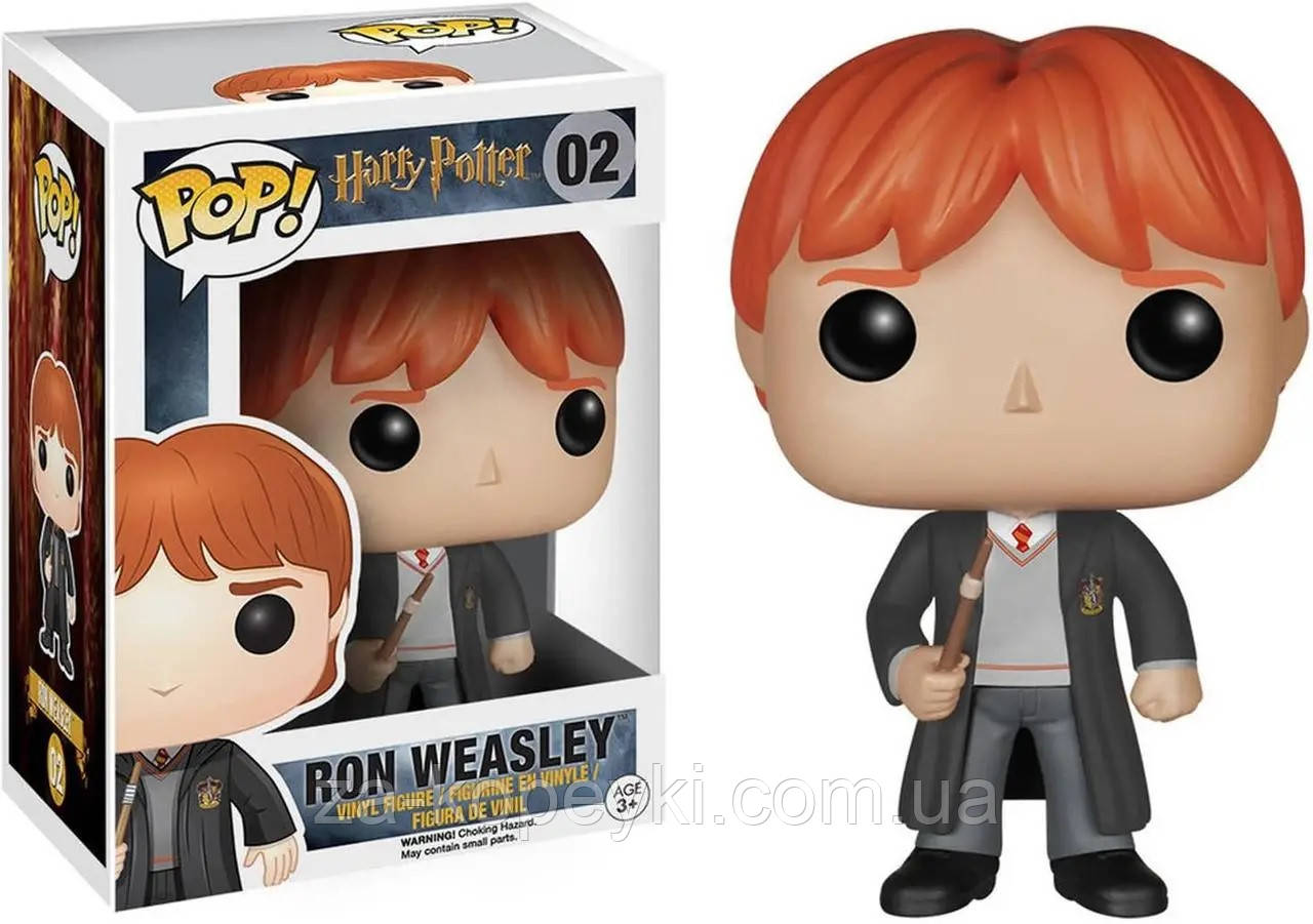 Колекційна фігурка Funko POP Ron Weasley Рон Візлі Гаррі Поттер №02