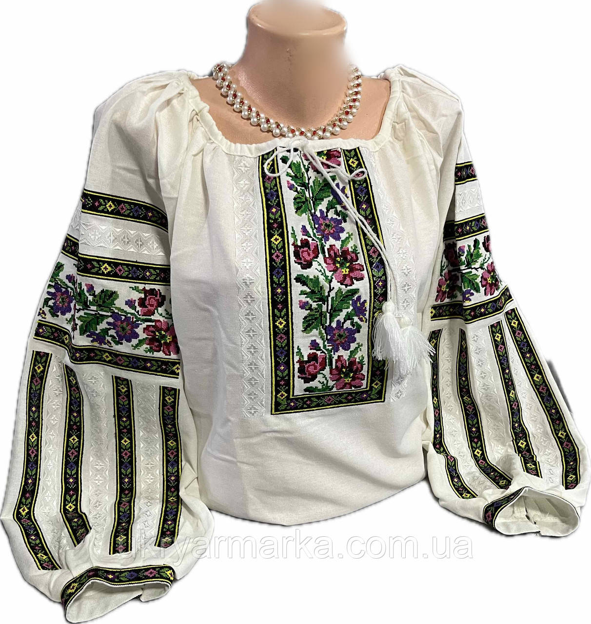 Жіноча вишиванка "Фіалковий ранок"