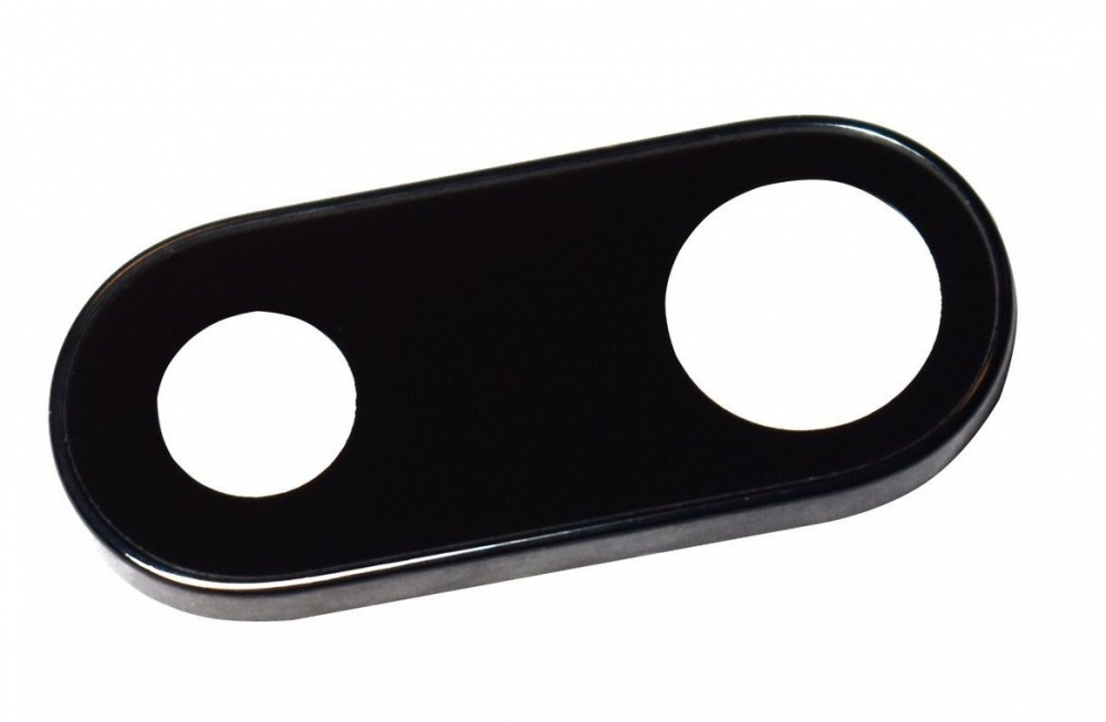 Скло камери Apple iPhone 7 Plus з металічною рамкою