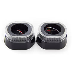 Маски 2,5" 3D O-Type LED White (Білий)