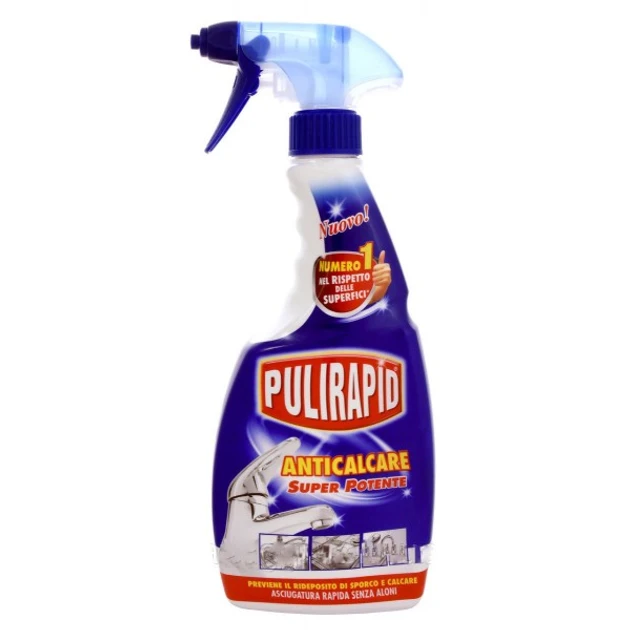 Засіб проти вапняного нальоту Pulirapid Anticalcare (500мл.)