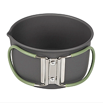 Набір Кемпингового Посуду Bo-Camp Explorer 4 Pieces 19 Hard Anodized Grey/Green (2200241) Туристичний Посуд, фото 10