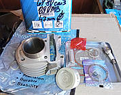 139QMB Поршнева в зборі (Ø47 p-13) 4T GY6 80cm3 + свічка фірма LIPAL — Японський бренд