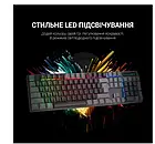Клавіатура GamePro MK105 Black Switch Red (MK105R) (ENG/UKR/RU), фото 5