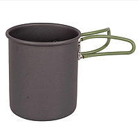 Набір Кемпингового Посуду Bo-Camp Explorer 2 Pieces Hard Anodized Anthracite / Green (2200240) Туристичний Посуд, фото 4