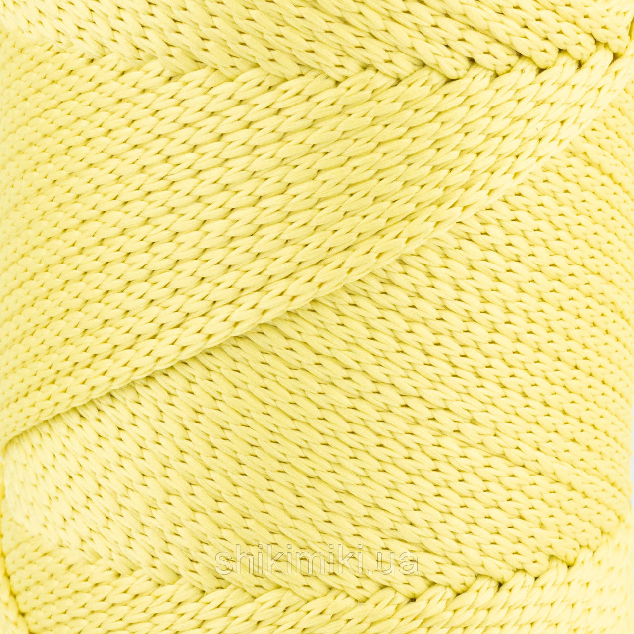 Шнур поліефірний Matte Macrame 3 mm, колір Канарковий, фото 1