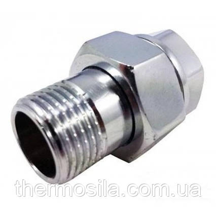 Американка пряма хром Slovarm 1 1/4" (V-4300)