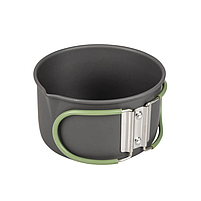 Набір Кемпингового Посуду Bo-Camp Explorer 4 Pieces Hard Anodized Grey/Green (2200244) Туристичний Посуд, фото 6