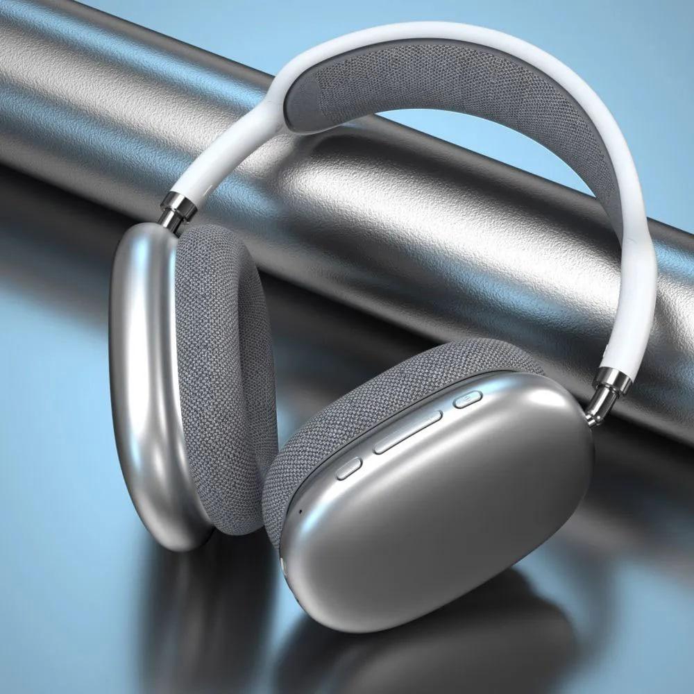 Бездротові накладні навушники з мікрофоном XO BE25 (Bluetooth 5.1) Silver