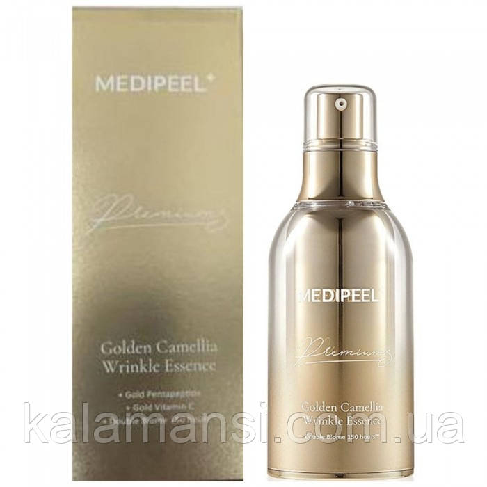 Есенція для обличчя від зморшок Medi-Peel Premium Golden Camellia Wrinkle Essence 50мл
