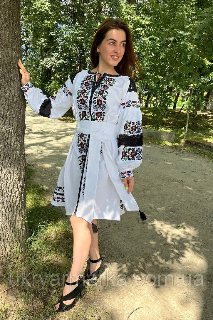 Жіноча вишита сукня "Квітковий розмай", фото 1