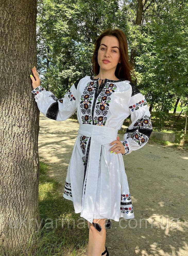 квітуче плаття вишиванка