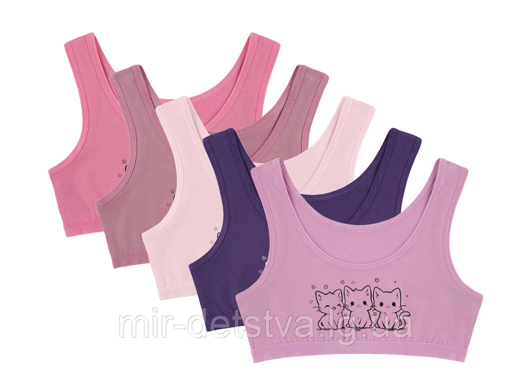 Топік дитячий для дівчинки ТМ Donella р.6/7 років (122-128 см), фото 1