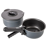 Набір Кемпингового Посуду Bo-Camp Trekking 5 Pieces Anthracite (2300351) Туристичний Посуд, фото 3