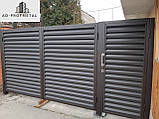 Забір із жалюзі, Жалюзі металеві., фото 3