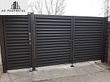 Забір із жалюзі, Жалюзі металеві., фото 2