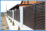 Забір із жалюзі, Жалюзі металеві., фото 5