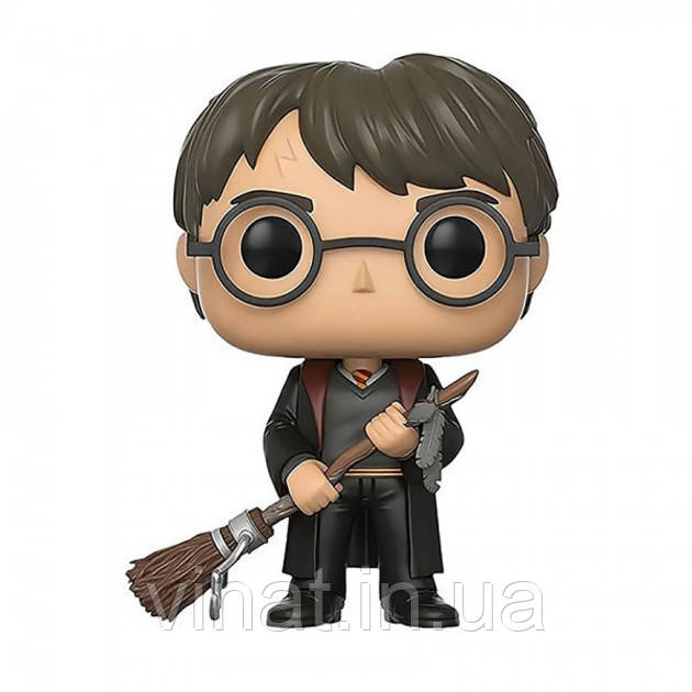 Колекційна фігурка Funko POP Harry Potter Гаррі Поттер з мітлою №51