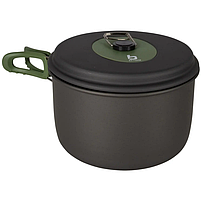 Набір Кемпингового Посуду Bo-Camp Explorer 3 Pieces Hard Anodized Grey/Green (2200239) Туристичний Посуд, фото 4