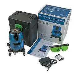 Лазерний рівень (нівелір) KRAISSMANN 5 LL 30G (Зелений промінь)