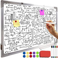 Маркерна дошка для стирання фліпчарт 60x90см Maaleo 24326 + маркери, магніти, губка