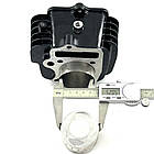 Поршнева квадроцикла ATV ЦПГ Delta 150 JH150 TTR150   54мм p14мм  алюмінієва Чорна PRO LP, фото 10