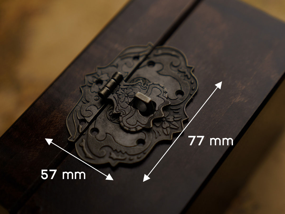 Замок під старовину. 77х57мм, фото 1