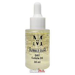 Суха олія для кутикули Mia-M Professional Dry Cuticle Oil Bubble Gum з ароматом жувальної гумки, 30 мл
