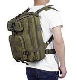 Рюкзак тактичний військовий Trizand XL 38 л поліестер 600D (8920), фото 4