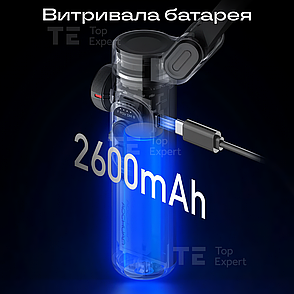 Стабілізатор штатив для телефону монопод AOCHUAN 3-Axis Handheld Gimbal Stabilize ручний стедикам 3-х осьовий, фото 2