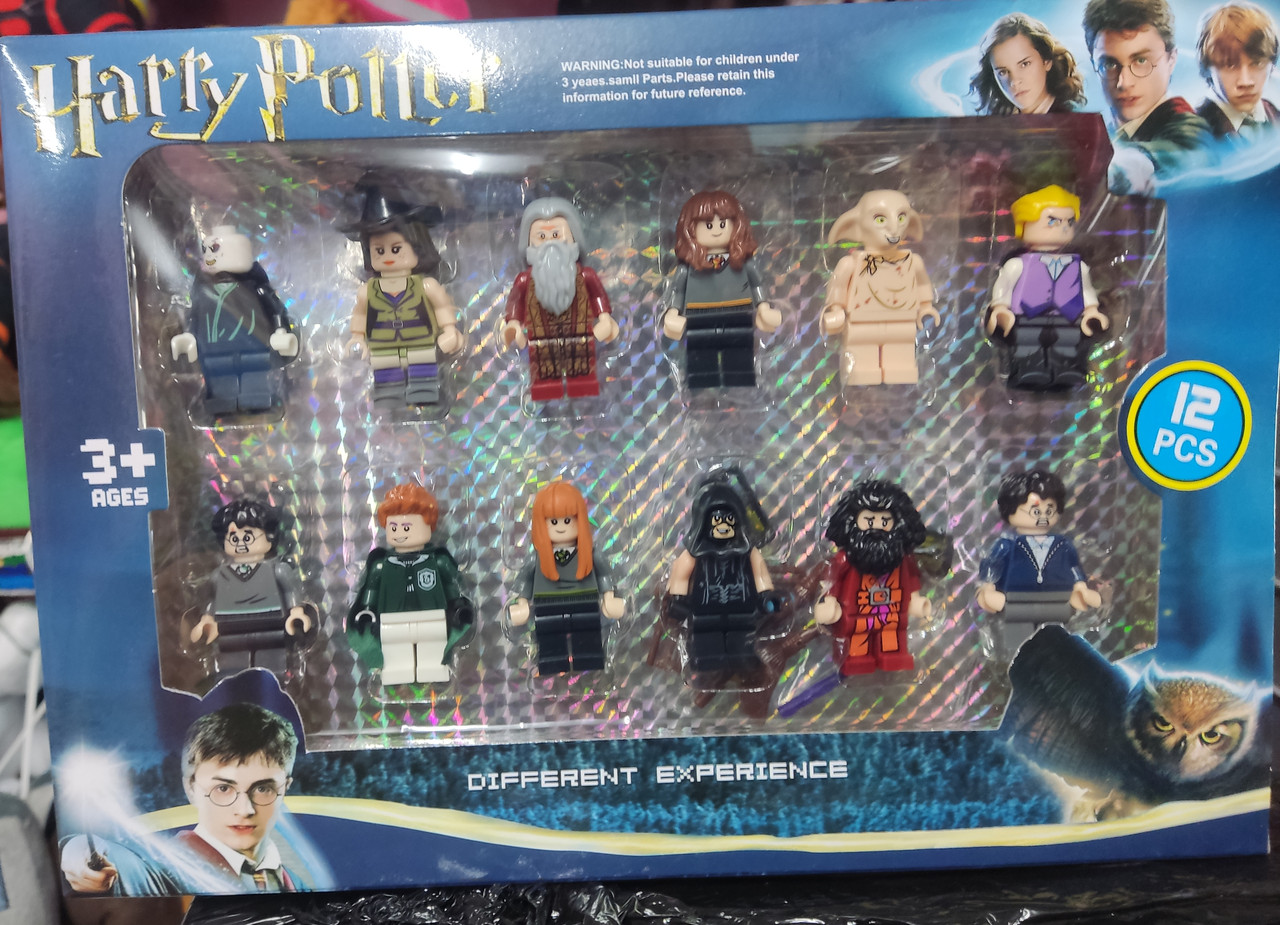 Колекційний набір фігурок Гаррі Поттер 12 штук harry potter із зброєю та аксесуарами