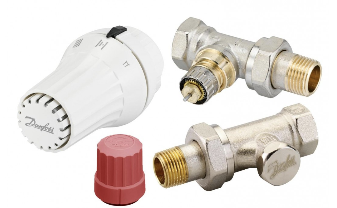Комплект радіаторний Danfoss RAE+RA-N+RLV-S 1/2 прямий