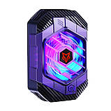 Кулер для телефона смартфона охолодження Sarafox X65 ICESHARK радіатор з ефектом Пельтьє c RGB підсвічуванням, фото 2