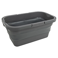 Кемпинговий Кошик Bo-Camp Foldable Box With table Top 17L Grey (6303695) Туристичний Посуд, фото 4