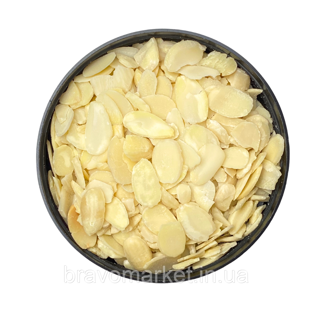 Мигдаль у пластівцях сирий ваговий, фото 1