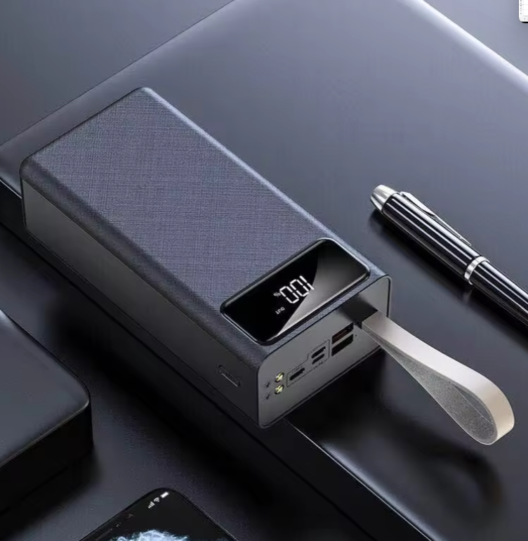 Павербанк зовнішній акумулятор , 50000 mAh, з ліхтариком
